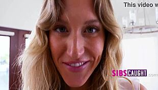 my slutty stepsis snow white sneaks in heels stockings for taboo petite sex catch