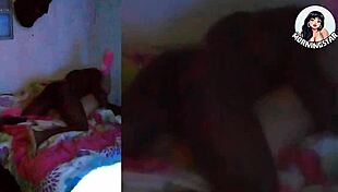 black dude barebacks horny wife while cuck watches quietly!