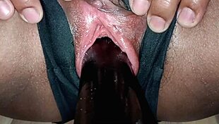 damn this cute roommate pussy looks tasty in kitchen fuck