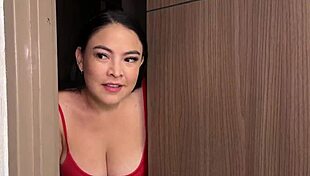 Stepsister Joins Me To Suck And Ride My Cock While Using Busty Tantaly Sex Doll