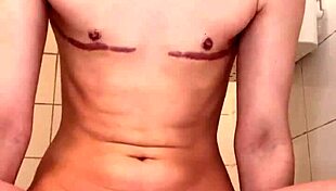 Watch her bounce wildly on that thick dildo till she squirts