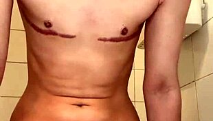 Watch her bounce wildly on that thick dildo till she squirts