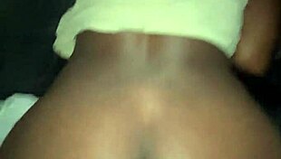 Take pov of 1990s big black cock drilling petite ebony nympho skinny tits