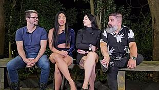 Topcast with lalla potira and bill getting wild outdoors 😏🌆