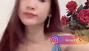 anna k102 shows off her big tits on instagram