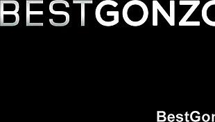 wanna see a classy brunette bent over for hardcore doggystyle cumshot facial?