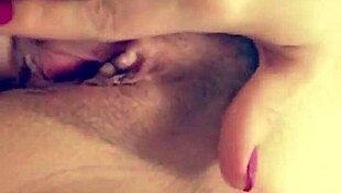 Erica spreads cheeks rubbing big ass and perfect shaved pussy