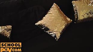 Your student's hot milf Angelika Grays rides you hard in POV from sofa to missionary