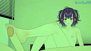 Nanase Suzuna Slams Yuhi Riri in Nijisanji VTuber Hentai Creampie Fury!