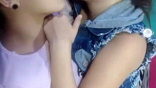 those hot lesbian babes are getting so steamy together 😘🔥