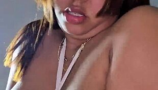 Her Huge Natural Tits Bounce on My Face While She Rides My Cock Doggystyle