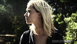 a slender taboo teen takes brutal pounding ending in thick jizz facial explosion