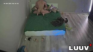 luuv, did he finally slide into her tight back door on that bed?