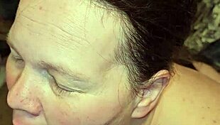 milf gulps piss while her big tits bounce wildly