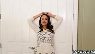 inked babe milks massive cock with tattooed handjob cumshot