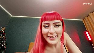 Makima Femdom Roleplay Seduces for Tight Pussy Creampie