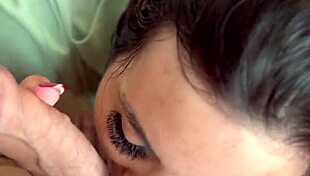 dude this gaucha babe delivers the world's sloppiest best blowjob ever