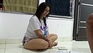 Ever seen a stepdad's monster cock satisfy his horny latina stepdaughter like this?