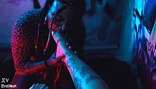 Beg for it... foot slave, endure my tickling torment!