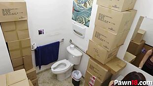 Petite Brunette Pawn Shopper With Nice Big Tits Gets Hardcore Fucked By Monster Cock In Roleplay Reality