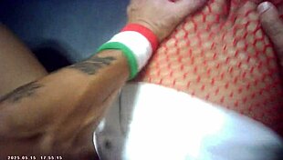 behind the scenes half asian big tit babe in glasses gets her shaved pussy powerfucked loud