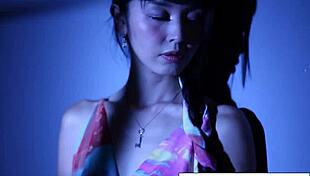 Marica Hase strips nude and plays solo