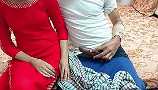 uncle's massive thick black cock stretches my tight pakistani pussy wide open first time