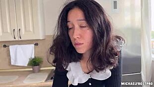 oh man my stepmom finally fixed my stepson probs usin that evolova electronic sex doll it was wild