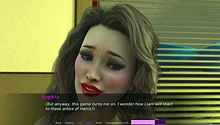 surprise for the boss with lingerie pussy play!