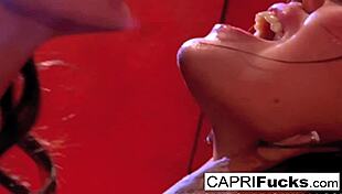 Capri Pounds London's Pussy in Intense Lesbian Fuck Session