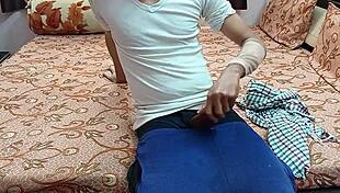 uncle's massive thick black cock stretches my tight pakistani pussy wide open first time