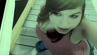 tribute to avril97 with interracial cumshot facial