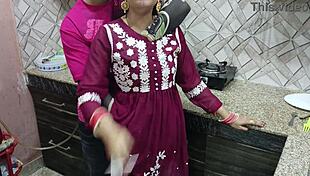 Desi indian bhabhi roughly fucked by devar in kitchen hindi dirty