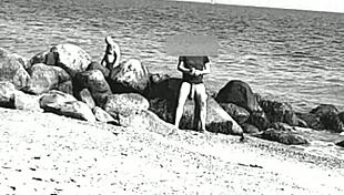 imagine spotting that huge cock swaying among nude beach nudists