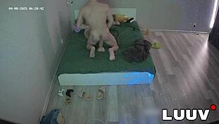 luuv, did he finally slide into her tight back door on that bed?