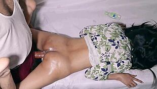 Indian BBC destroys hot girlfriend cowgirl style full series!