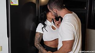 Housewife's Wet Pussy Craves Stranger Cock While Hubby Shops