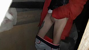 Step-aunt caught hairy pussy masturbating orgasms while i watch lesbian