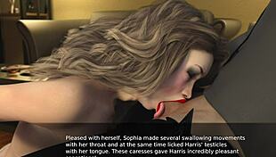 surprise for the boss with lingerie pussy play!