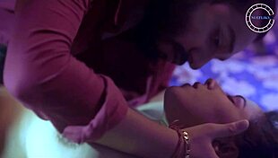 Devar pounds drunk bhabhi's tight boobs all night!