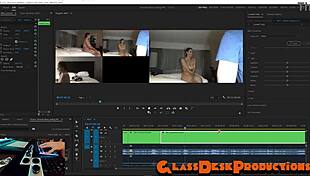 amanda black's teasing ebony casting sped up seduction