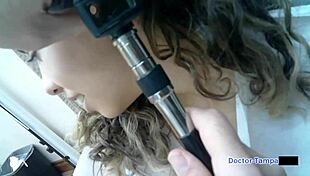 Dr Tampa Gives Neighbor Aria Nicole Her First Intense Gyno Exam