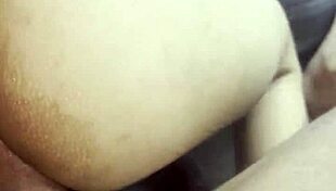 Friend Begs for Brutal Car Anal Creampie Public Live