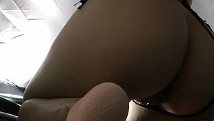 horny blonde milks gloryhole cock to ruined orgasm cumshot