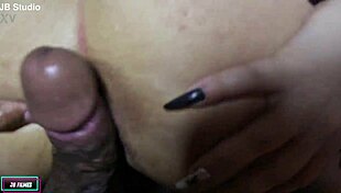 Big Clit Ebony Brazilian Ass Worshiped Choked Gagged in Brutal Interracial Pounding