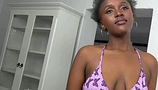 short haired black amateur milf cheats deepthroats doggystyle face fucked by stepsister's husband interracial homemade