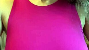 stepmom sneaks milky tit suck from horny stepson