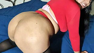 she skips pussy play grabs cock straight for her tight ass pounding hard.