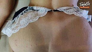 bisexual husband shares horny wife in homemade threesome dp pounding