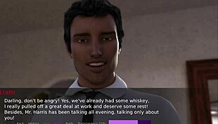 surprise for the boss with lingerie pussy play!